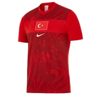 Camiseta Turquía Primera Equipación Replica Mundial 2026 mangas cortas